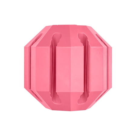 KONG® Puppy Activity Ball Soothing Dog Toy Pink Medium for Beginner Chewers