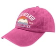 thumbnail image 3 of Lake Ontario Great Lakes Vintage Map Washed Baseball Cap, Retro Sunset Graphic Adjustable Cotton Hat, 3 of 7