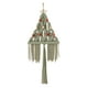 thumbnail image 1 of Adornos navideños, adornos navideños, regalos navideños, tapiz de árbol de Navidad tejido a mano bohemio, tapiz con borlas para sala de estar infantil, dormitorio, tapiz de punto, 1 of 5