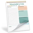 thumbnail image 3 of Portable Teacher Journal Twin Coil Binding Daily Planner 52 Sheets for Planning, 3 of 11