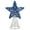 B, variant on Sktrjpolfis Independence Day Colorful Star Tree Topper, Glitter Five-Pointed Star Ornament for 4th of July Patriotic Tree & Party Decor