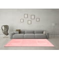 thumbnail image 3 of Ahgly Company Machine Washable Indoor Rectangle Abstract Red Modern Area Rugs, 5' x 7', 3 of 4