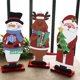 thumbnail image 2 of Christmas Gifts Reindeer Snowman Santa Claus Wood Crafts Xmas Ornaments Merry Christmas Party Home Table Decorations Kerst Gifts, 2 of 5