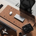thumbnail image 2 of Long Mouse Pads for Desk,Orange Occult Pattern Desk Mats on Top Of Desks, Desk Mouse Pad Extra Large with 3mm Non-Slip Base and Stitched Edge for Gaming,Office,Work,Home 35.4"x15.7", 2 of 6