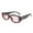 Gray frame powder sl, variant on Rivet Studded Sun Glasses Polarized Lens Unisex Eyewears UV400 Protections Eye Glasses for Fashion Lover Hiphop Accessory