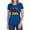 Royal, variant on Superman Kneel Before Women's T Shirt, Pink, Large