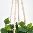 thumbnail image 5 of NANAHuang Fake Hanging Plant with Pot, Artificial Plants for Home Decor Indoor Macrame Plant Hanger with Faux Vines Hanging Planter Greenery for Bedroom Bathroom Kitchen Office Decor, Ivory (Pothos), 5 of 7