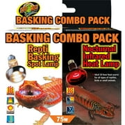 Zoo Med Laboratories Inc-Day And Night Reptile Basking Combo Pack 75 Watt