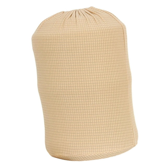 kurtrusly Water Dispenser Barrel Dust Cover Dustproof Reusable for Office Kitchen Home Light Brown Yellow 40cm
