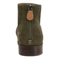 thumbnail image 2 of GENTLE SOULS KENNETH COLE Womens Green Slouch Cushioned Emma Round Toe Block Heel Zip-Up Leather Booties 6 M, 2 of 4
