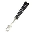 thumbnail image 4 of Almencla Butterfly Fork Camping Spoon Metal Portable Butterfly Spoon Foldable Utensil for, 4 of 8