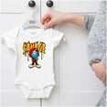 thumbnail image 5 of Urban Streetwear Smurf Savage Cartoon Romper Boys or Girls Infant Baby Brisco Brands NB, 5 of 6