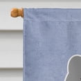 thumbnail image 3 of Caroline's Treasures BB5720CHF Chow Chow Blue Welcome Flag Canvas House Size , Large, multicolor, 3 of 4