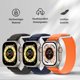 thumbnail image 4 of Paquete de 3 correas compatibles con Apple Watch de 42 mm, 44 mm y 45 mm, correa de repuesto deportiva de tela de nailon para iWatch Ultra SE Series 9/8/7/6/5/4/3/2/1, estilo dos, 4 of 4