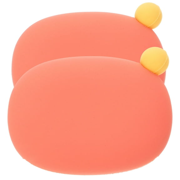 WRITWAA 2Pcs Portable Reusable Silicone Hand Warmer for Home Use Compact Multi Function Winter Warmer