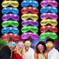 thumbnail image 2 of Gafas de sol Led que brillan en la oscuridad para niños y adultos, lentes luminosas para fiestas, suministros para fiestas, 10/20/30/40/50/60 piezas, 2 of 4