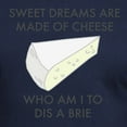 thumbnail image 3 of CafePress - Sweet Dreams Are Made Of Cheese Men's Classic T Sh - Men's Fitted T-Shirt, 3 of 4