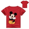 thumbnail image 1 of Camisetas de verano para niños, camiseta de algodón para niños, camiseta de Mickey Mouse de dibujos animados, ropa para bebés, camisetas de manga corta para niñas, ropa 2-12Y10T Gao Jinjia LED, 1 of 2
