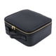 thumbnail image 5 of Organizador de bolsa de maquillaje con brillo de color iluminado Bolsa de maquillaje ligera grande Negro, 5 of 9
