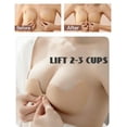 thumbnail image 3 of Super Sticky Push Up Bras Strapless Backless Breast Lift Bras for Women Wedding Dresses Reusable, 3 of 5