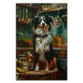 thumbnail image 3 of Hudo Miniature American Shepherd Dog Chef Poster, Dog Chef Wall Art Decor for Kitchen Wall Home Office and Farmhouse Cottage Decorations, 3 of 5