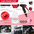 thumbnail image 2 of 16Pcs Car ash Cleaning Kit ith Foam Gun Sprayer Detailing Brushes indshield Cleaning Tool Rim and Tire Brush Toels Complete Interior Exterior Detailing Set for Car, 2 of 3