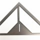thumbnail image 3 of Regla Multifunción Económica Para Azulejos, Regla De Drenaje De Suelo, Regla Triangular De Acero Inoxidable Para Albañil, Constructor De Flores Kearding HA021495-00, 3 of 5