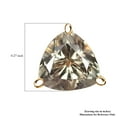 thumbnail image 5 of LUXORO AAA Turkizite 2.50 ctw Solitaire Stud Earrings in 14K Yellow Gold Christmas Gifts, 5 of 5