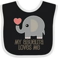 thumbnail image 3 of Inktastic My Abuelita Loves Me Grandchild Boys or Girls Baby Bib, 3 of 4