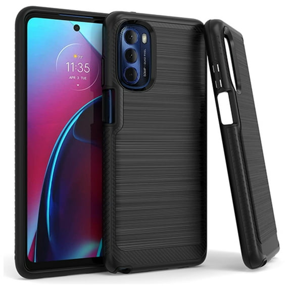 For Motorola Moto G Stylus 4g 2022 XT2211DL Lining Cover Case - Black