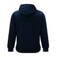 thumbnail image 4 of Clearance Sales Men's Hoodies & Sweatshirts Men's Sports And Fitness Hoodie Solid Color Sweater Slim Fit Brushed Winter Sports Top, 4 of 4