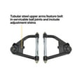 thumbnail image 3 of LevelSet™ Tubular Front Control Arm Kit Compatible with 1971-1972 Chevy C10, DOM Steel Upper & Lower Arms with MOOG Ball Joints, Delrin Bushings, Bolt-In Spring Cups, Black Finish, 3 of 13