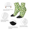 thumbnail image 5 of Fuzoiu Cartoon Frogs Print Adult Socks, Crew Moisture-wicking Socks, Unisex Cushion Crew Socks,Casual Sports Ankle Socks, 5 of 7