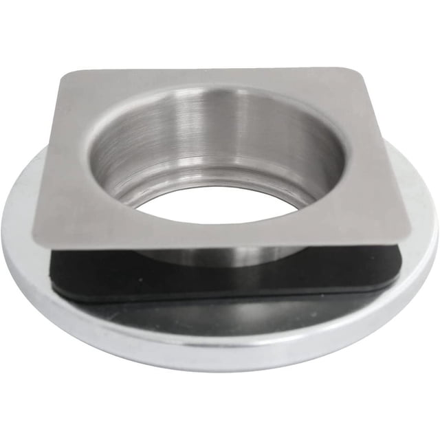 PinesC Stainless Steel Kitchen Sink Garbage Disposal Adapter for Square Drain Hole, DA-01