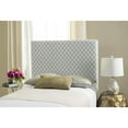 thumbnail image 3 of SAFAVIEH Sydney Classic Glam Upholstered Headboard, Full, Pale Pink/Beige, 3 of 4