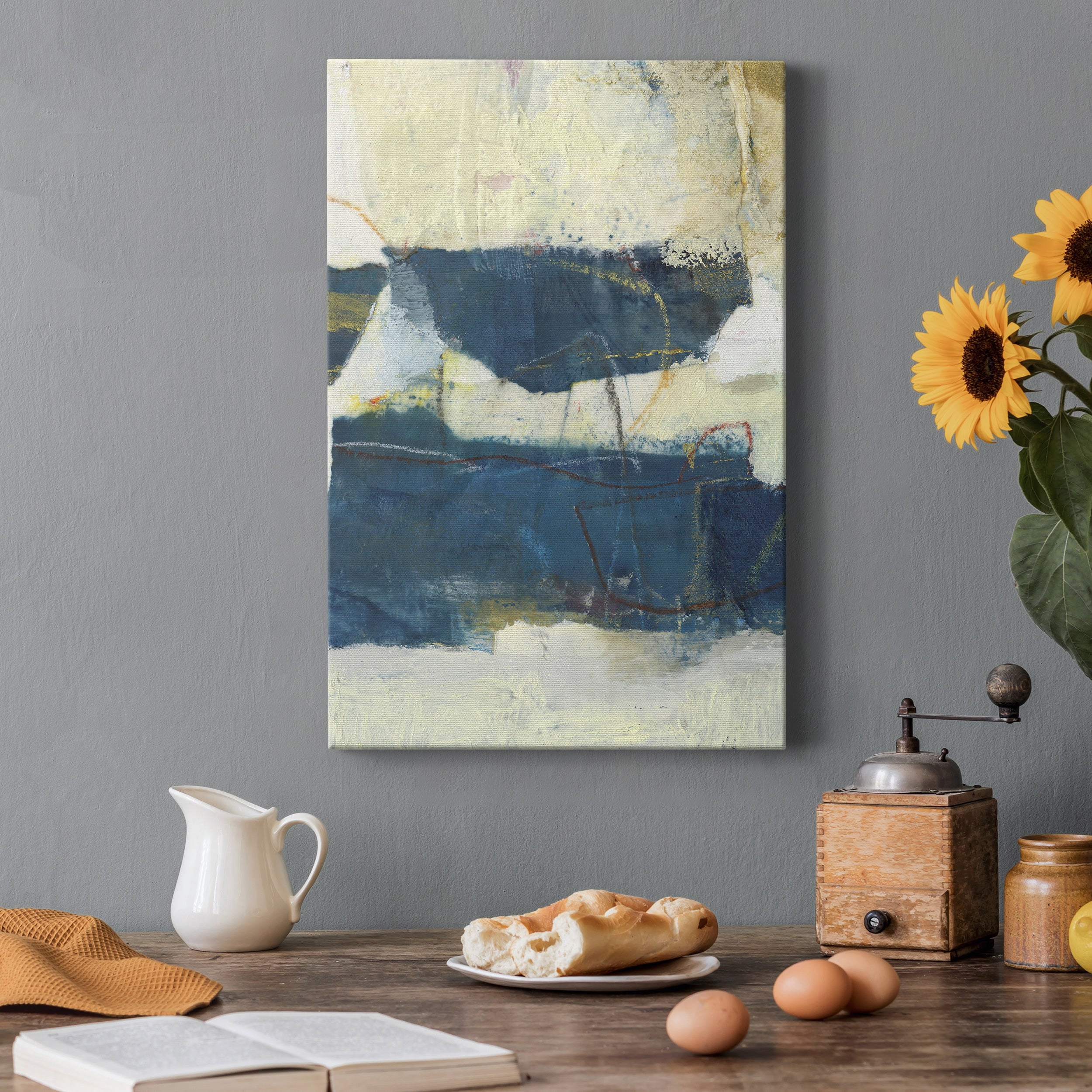Frazil IV Premium Gallery Wrapped Canvas - Ready to Hang