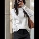 thumbnail image 4 of Suéteres Clásicos Casuales y Modernos para Mujer, Conjuntos de Otoño. L, 4 of 8