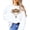 White Sweatshirt, variant on Mom Bull Skull Sweatshirt for Women Trendy Western Country Style Crewneck Army Green Sweatshirt Adult Medium