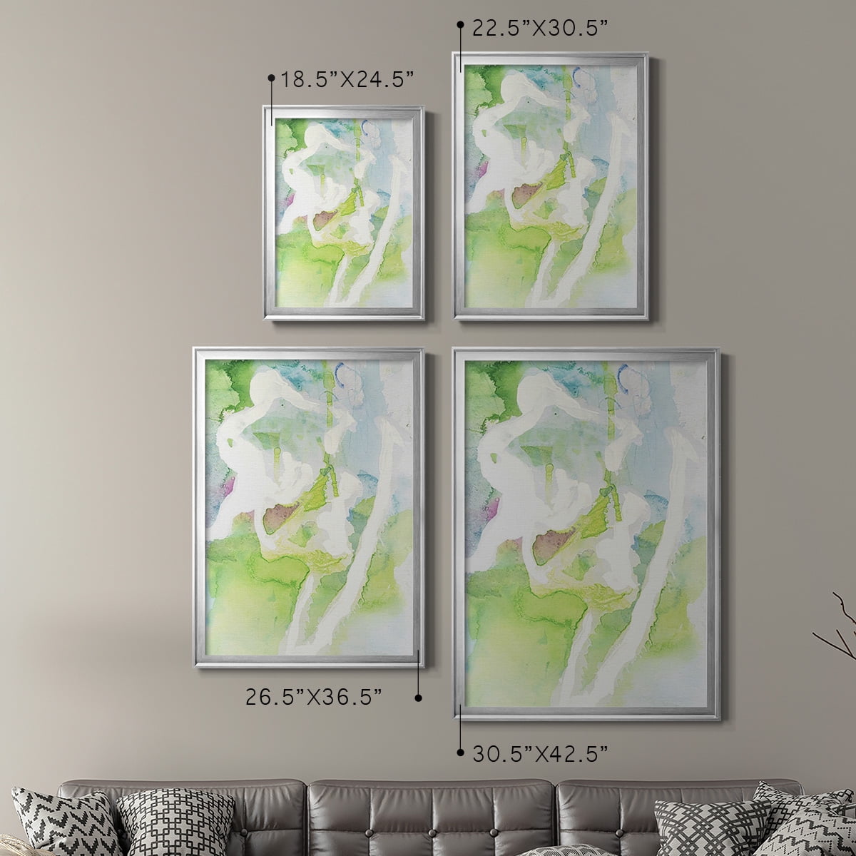 Rising Above II Premium Framed Print, in Gold, Black, or Silver - Ready to Hang