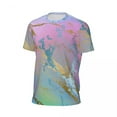 thumbnail image 5 of T Shirt For Men Glod Metallic Gym Beach Girly Millennial Ombre Watercolor Casual Fashion Tshirt For, 5 of 7