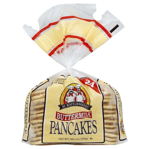De Wafelbakkers Frozen Buttermilk Pancakes, 24 ct
