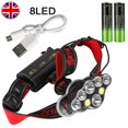 thumbnail image 2 of Lampe de Poche Puissante 350000Lm T6 Led Rechargeable pour Randonnée, 2 of 8