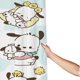 thumbnail image 3 of Cortina de ducha Pochacco con diseño de dibujos animados, con 12 ganchos, impermeable, lavable, de poliéster, para decoración del baño, 60 x 72 pulgadas, de hierro, 3 of 8