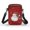 Father Christmas, variant on XYZCANDO Father Christmas Small Crossbody Bags for Teen Girls Heart Cellphone Messenger Handbag with Zipper Stylish Cross Body Phone Purse with Strap for Running Shop Travel