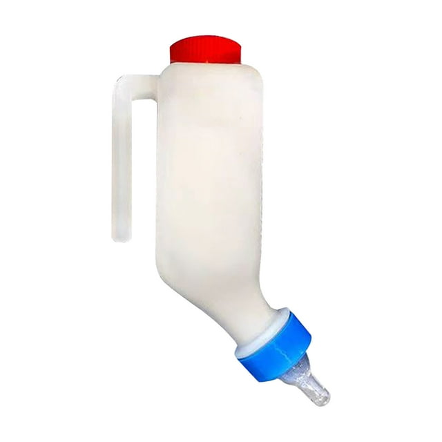 Plastic Milk Bottles Small Milk Tank, Large Capacity, Feeding Thickened Nipples for Lambs Nipples for Bottles
