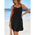 thumbnail image 4 of Sociala Womens Hollow Out One Piece Cover-ups Sleeveless Long Swim Dress, 4 of 6