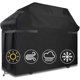 thumbnail image 1 of Bbq Covers Waterproof Bbq Cover Windproof, Tearproof Bbq Cover With Straps And Storage Bag (145x61x117cm), 1 of 4