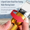thumbnail image 4 of 380W Heavy Duty Dog Clippers for Thick Coats - Professional Pet Grooming Clippers for Large Dogs, Goats, Livestock - Low Noise & Anti-Overheat with 2 Blades & Case (Gold), 4 of 7
