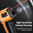 thumbnail image 4 of Non-contact infrared thermometer High-precision industrial oil temperature gun Not suitable for human body -50℃～400℃/-58℉～752℉, 4 of 7