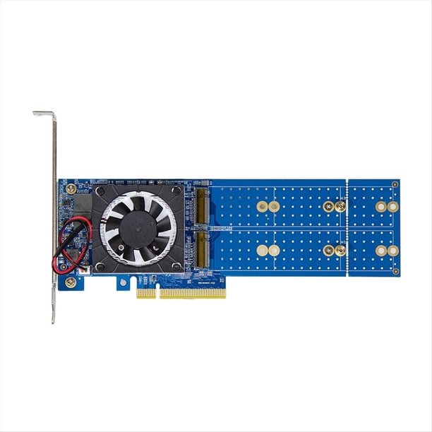 Tarjeta de Expansión PCIe 4.0 A NVME PLX88024 de 4 Bits. Tarjeta de Expansión de Disco Duro PCIe 4.0 NVME X8 M.2 con División Libre.